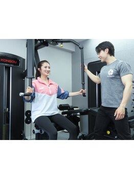 マシンメニューにこだわりあり