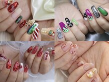 トレンドネイル＆イベントネイルも人気です♪