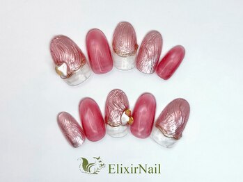 エリクサーネイル 池袋(Elixir Nail)/定額a シンプル/クーポン使用