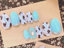 プライズアイリス アイラッシュ 池袋東口店(prize Iris eyelash)/アニマル柄ネイル 【池袋】