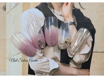 ネイルサロン アミティエ(Nail Salon Amitie)/グラデーション×ミラー Design