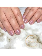 ソレイユ(Soleil)/上品ラメワンカラー