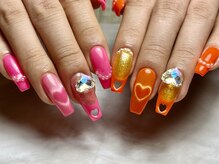 ジェムネイル(Jem Nail)/ハートくり抜きスカルプ