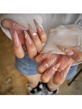 ネス 沖縄店(Nes.)/yuko☆オーロラネイル