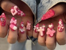 ゆびノさき イバラキシ(ibarakishi)/ゴテゴテピンク