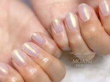 モアニ ヒロオ 恵比寿店(MOANI Hiroo)/うるうるオーロラミラーネイル