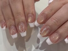 レイネイル 岡崎六名店(RAY NAIL)の雰囲気（ぷるぷるマグネットネイルにフレンチ！）