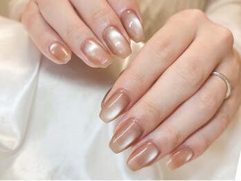 ライトウェーブ 松本村井本店の写真/【パラジェル登録店!!】旬をまとう、大人シックな「マグネットネイル」♪