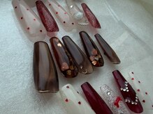 ティンク(Tink)/バレンタイン　ハートネイル