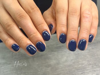 navy/ワンカラー/シンプル/春