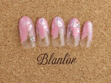 ネイルサロン ブランロール 三軒茶屋店(Blanl'or)/塗りかけピンク