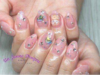 アン ジョーヌドラゴ/【自爪ネイル】ピンクネイル