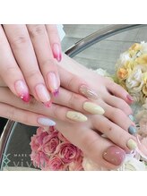 メイクプラスネイル ヴィヴィッド(MAKE+NAIL vivid)/選べるアート付き定額ジェル♪