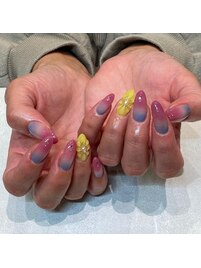 春っぽネイル