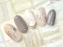 モーヴネイル(mauve.nail)/マンスリーデザインC &nbsp;¥10500