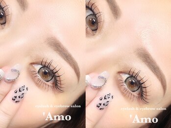 アモ('Amo)/人気急上昇★上下マツエク！