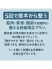 【5回で根本から変える】筋肉・背骨・関節を段階的に整える矯正プラン