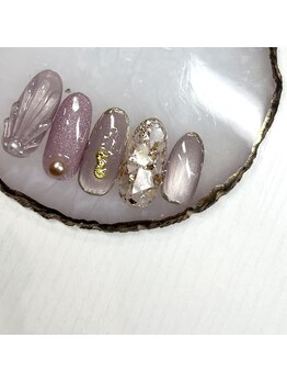 ネイルクイーン(Nail Queen)/夏ネイルデザイン¥9000♪