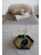 癒し処 利休 堀江店/和漢オイルとタオル