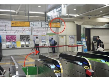 リル 目黒(Rire)/JR目黒から店までの道のり