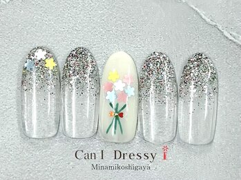 キャンアイドレッシー 南越谷店(Can I Dressy)/ブーケネイル