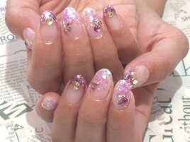 キラキラネイル