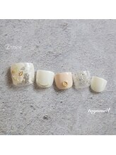 たゆ ネイル(たゆnail)/キラキラネイル☆フットネイル