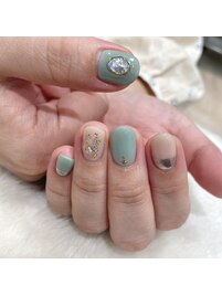 パラジェル　ニュアンスネイル