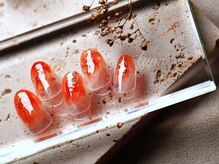 リュミ 二子玉川(lumi)/オレンジニュアンスネイル