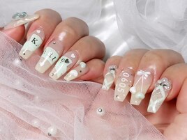 推しネイル　韓国ネイル