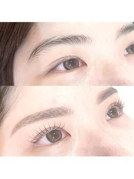 ル クール(Le.coeur)/眉wax脱毛×まつ毛パーマ