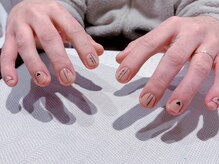 ファンシー 新宿店(Fancy)/冬ネイル/ツイード/ワンホン