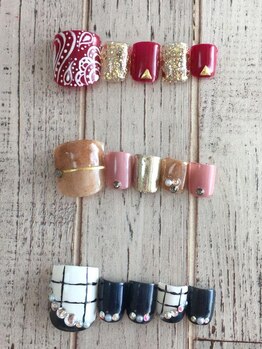 ネイルサロン ル リアン(Nailsalon Le lien)/定額フットネイル