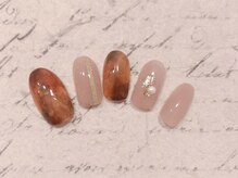 ネルフィーズ(NAILFY's)/ガーリーべっ甲ネイル