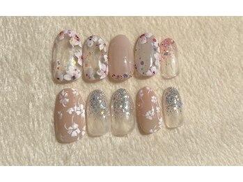 アイラッシュ ティアラ(Eyelash Tiara)/春デザインネイル☆