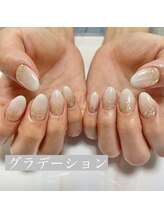 イフネイル(if nail)/◇白グラデーション◇