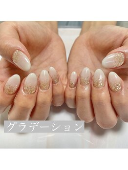イフネイル(if nail)/◇白グラデーション◇
