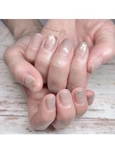 ネイルコーボー ムー(nail×covo=Mu.)/color gradation＋art☆