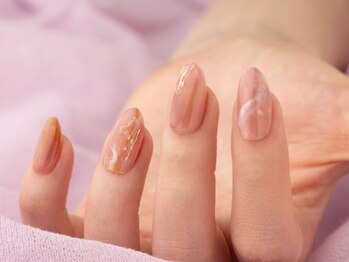 ヴァンネイル(VINGT NAIL nail&eye beauty)/オフィスニュアンスネイル