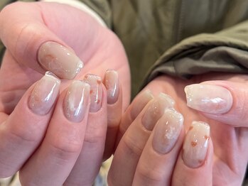 ミニハート ニュアンスネイル