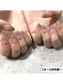 ラメグラデーション