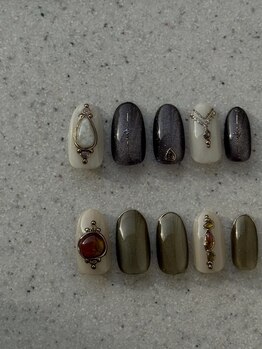 エム ネイル(emu nail)/手書きジュエリーアート