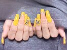 スカルプ長さだし6本デザイン