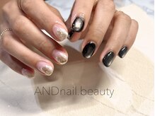 アンドネイル ビューティー(AND nail,beauty)/秋ネイル/マグネティフラッシュ