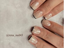 レナネイル(rena nail)/スキニーフレンチ