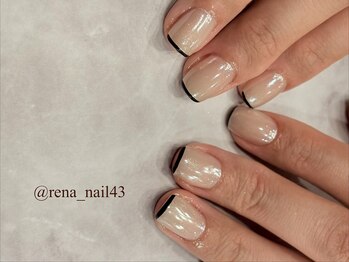レナネイル(rena nail)/スキニーフレンチ