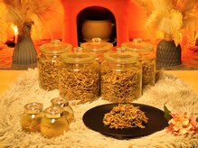 チョア(choa)の雰囲気（厳選したサジャバルよもぎ蒸し5種ドライハーブ3種でオリジナル。）