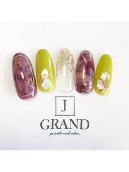 ジェイグランド(JGRAND)/ニュアンスネイル