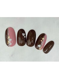 定額デザインマニキュア　￥5500