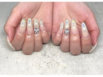 ネイルサロン優/ユニコーングラデーション